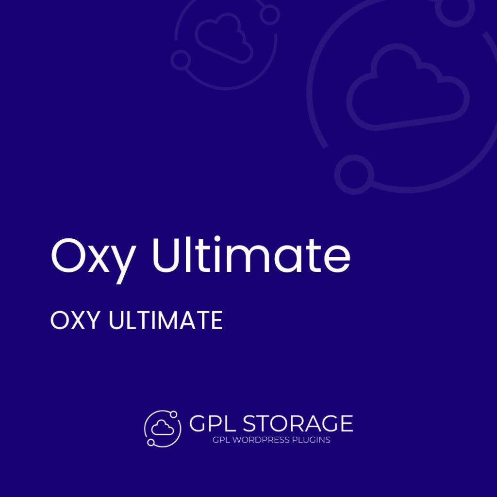 Oxy Ultimate-OXY ULTIMATE GPL Download