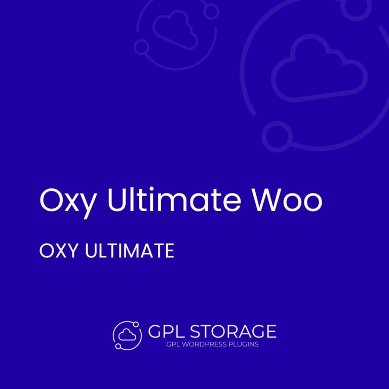 Oxy Ultimate Woo