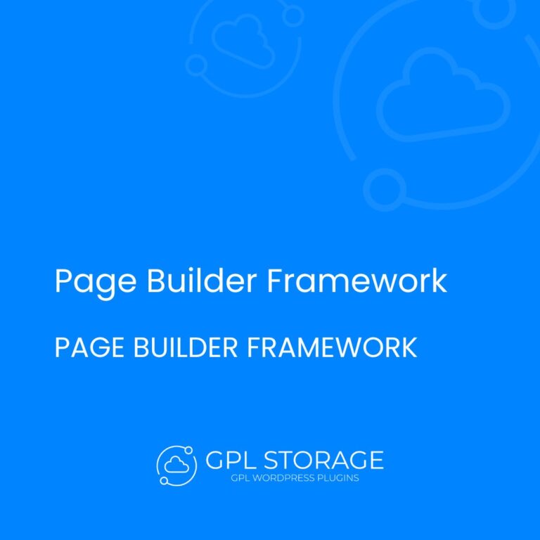 Page Builder Framework Premium Addon