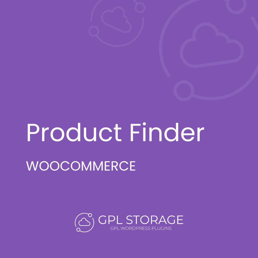 Product Finder-WOOCOMMERCE GPL Download