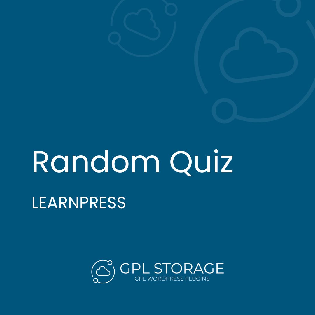 Random Quiz-LEARNPRESS GPL Download