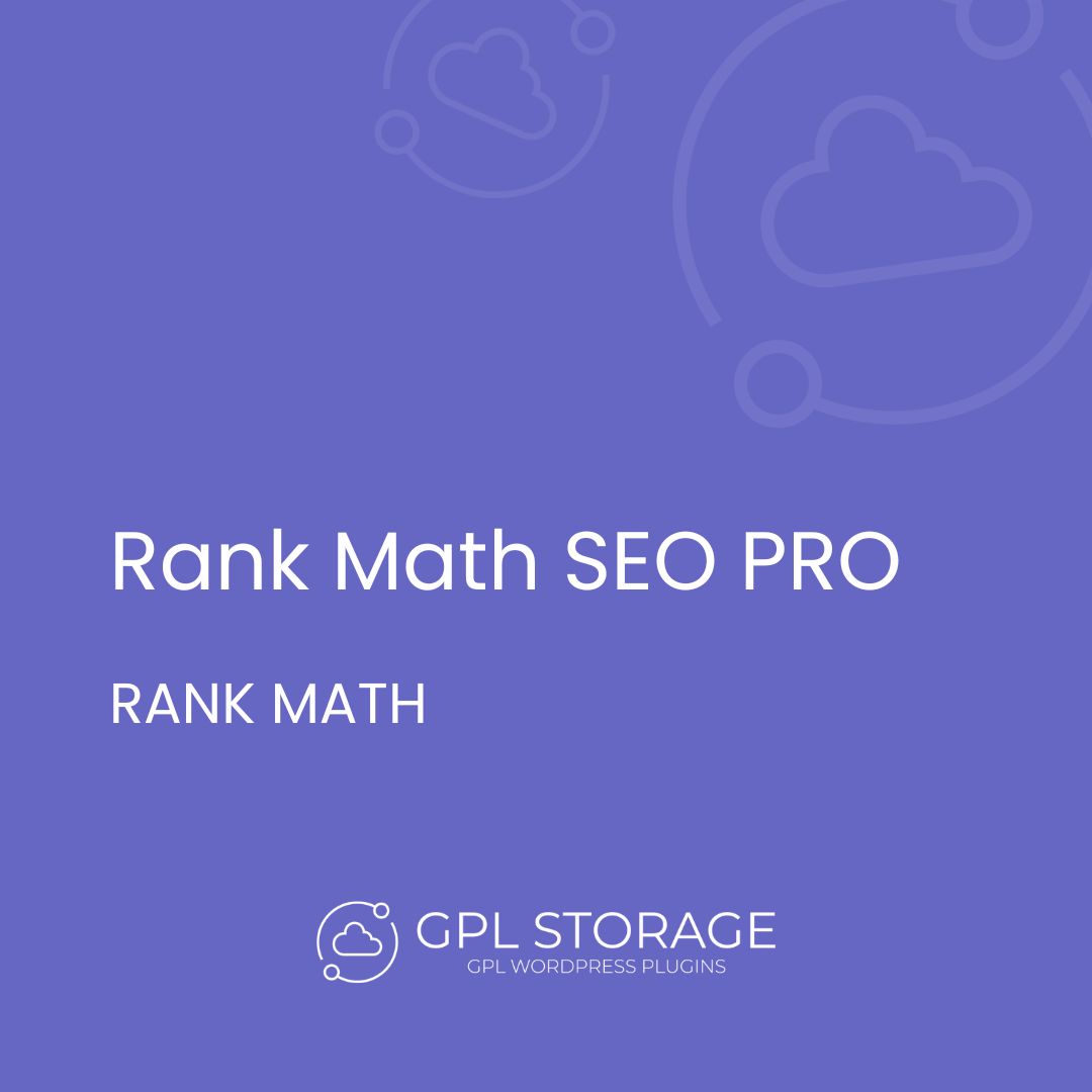 Rank Math Seo Pro-RANK MATH GPL Download