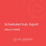 Ninja Forms Scheduled Submissions Export