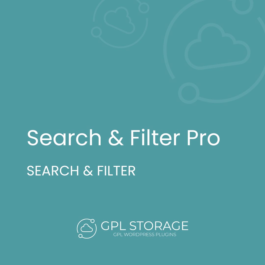 Search & Filter Pro-SEARCH & FILTER GPL Download