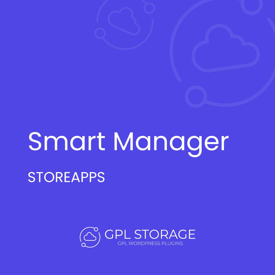 Smart Manager-STOREAPPS GPL Download