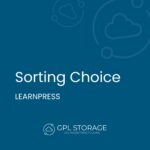 LearnPress Sorting Choice Add-on