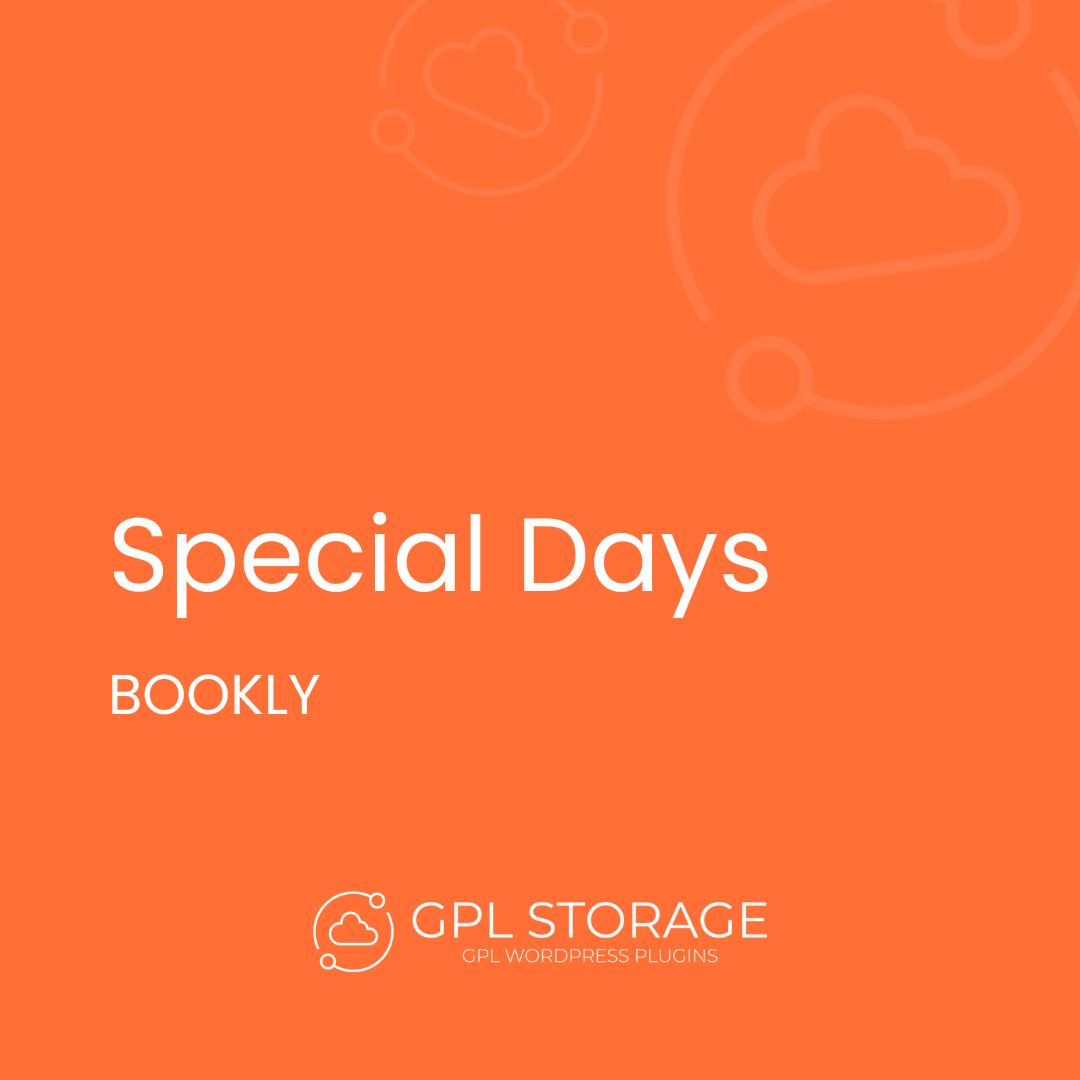 Special Days-BOOKLY GPL Download