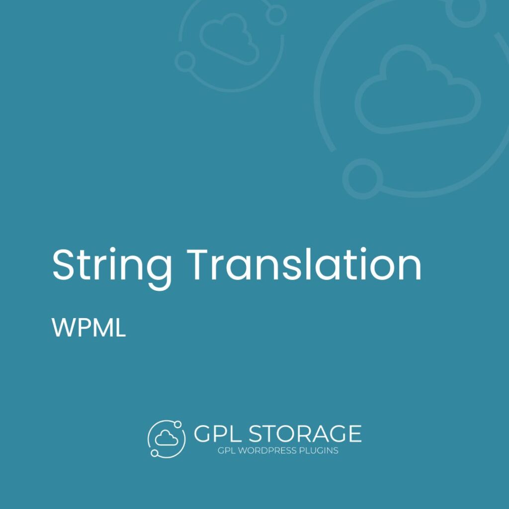 String Translation-WPML GPL Download