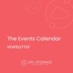 Newsletter – The Events Calendar Addon