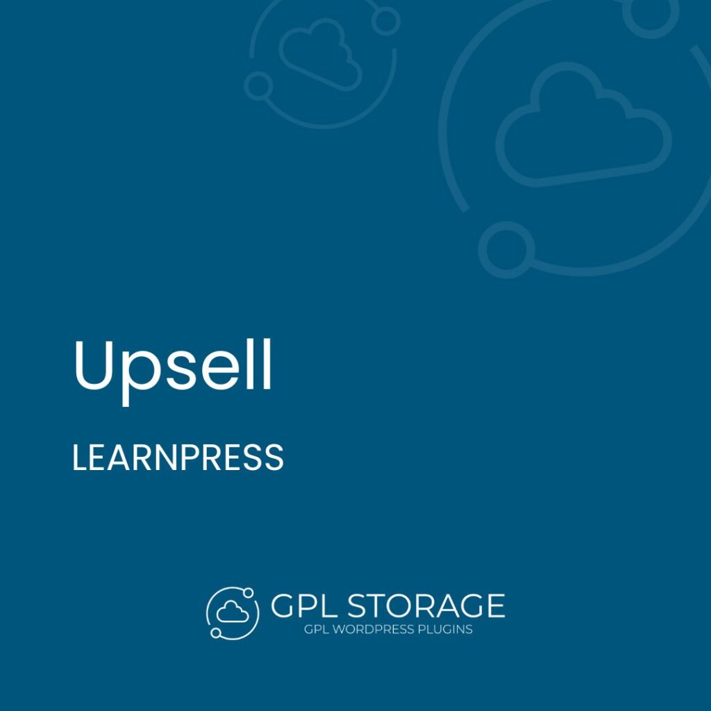 Upsell-LEARNPRESS GPL Download