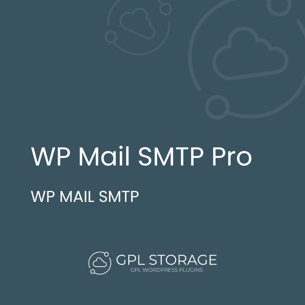 Wp Mail Smtp Pro-WP MAIL SMTP GPL Download