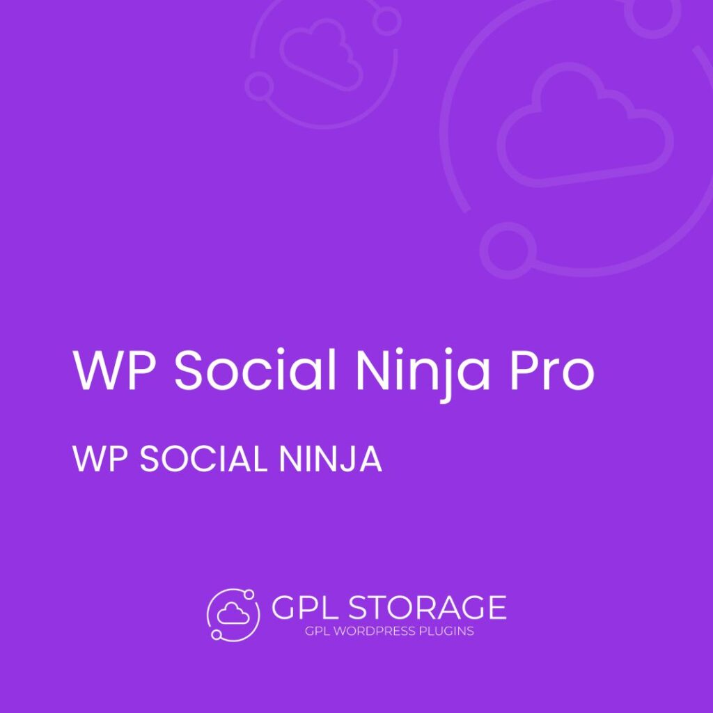 Wp Social Ninja Pro-WP SOCIAL NINJA GPL Download