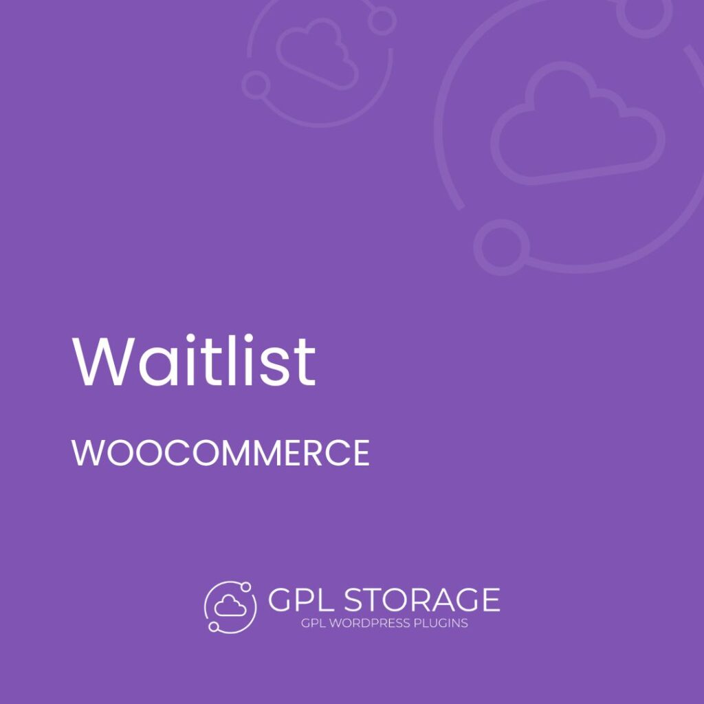 Waitlist-WOOCOMMERCE GPL Download