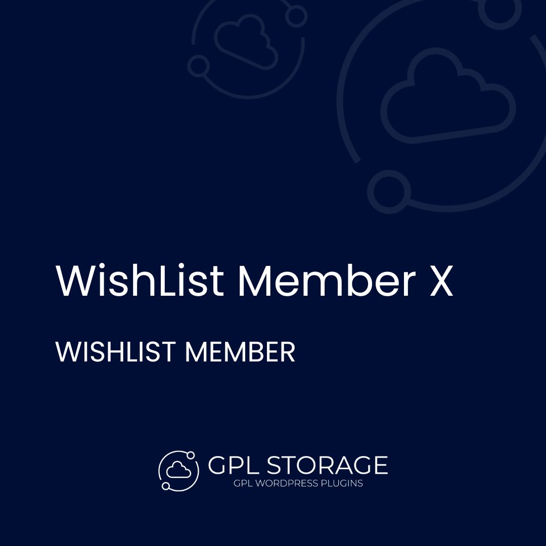 Wishlist Member X-WISHLIST MEMBER GPL Download