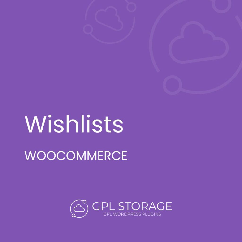 Wishlists-WOOCOMMERCE GPL Download