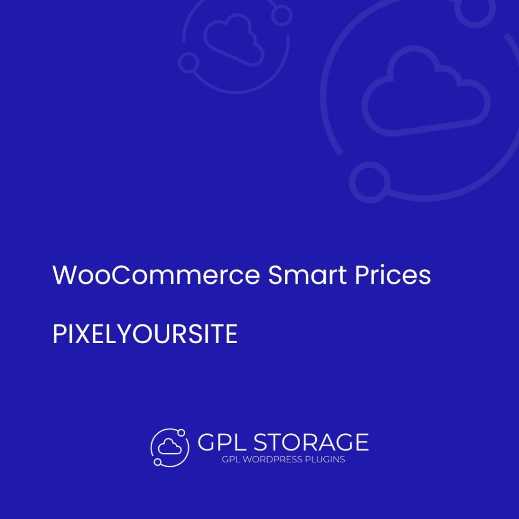 Woocommerce Smart Prices-PIXELYOURSITE GPL Download