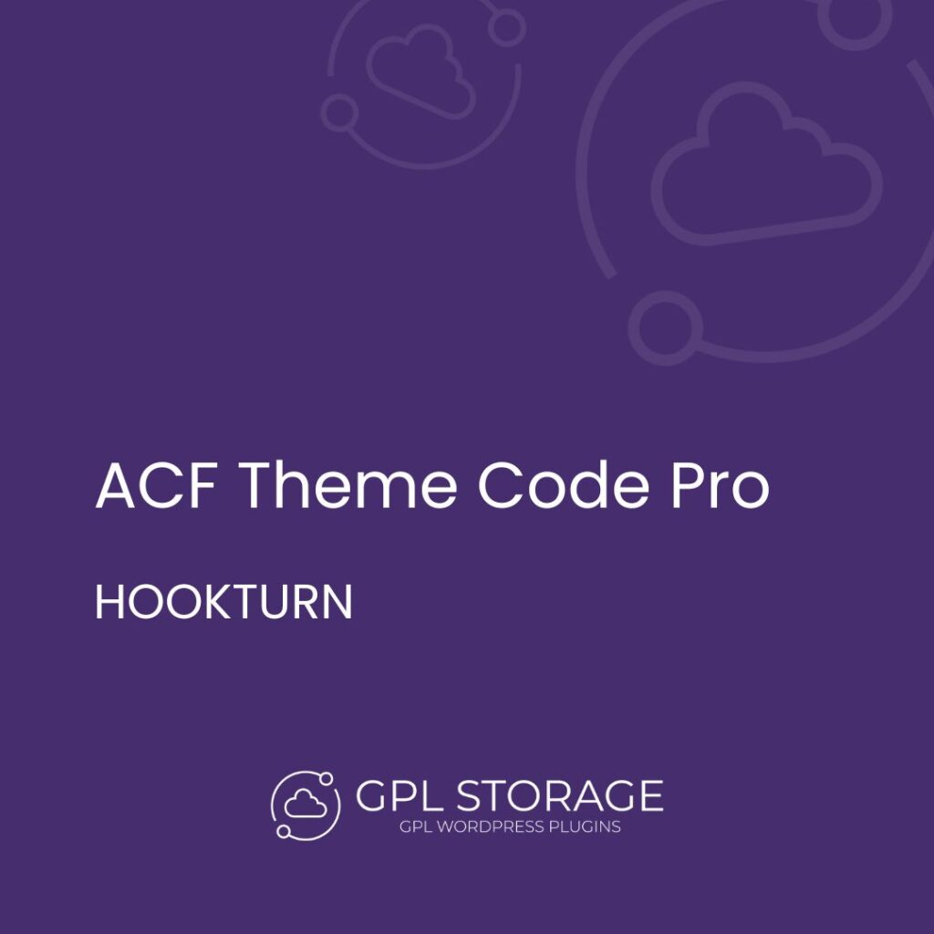 Acf Theme Code Pro-HOOKTURN GPL Download