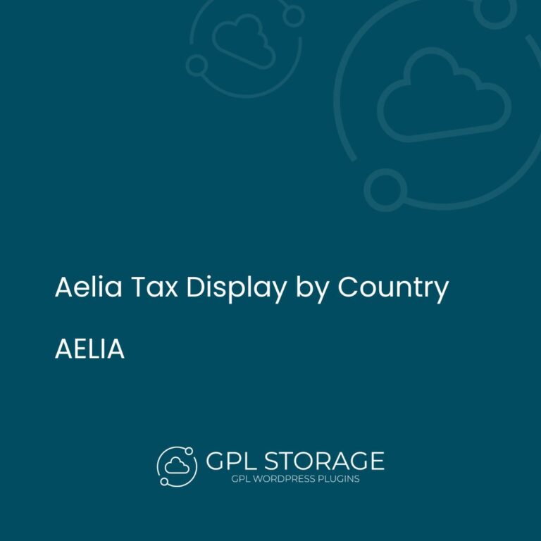 Aelia Tax Display by Country