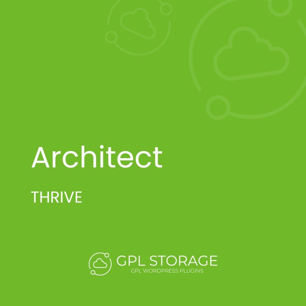 Architect-THRIVE GPL Download