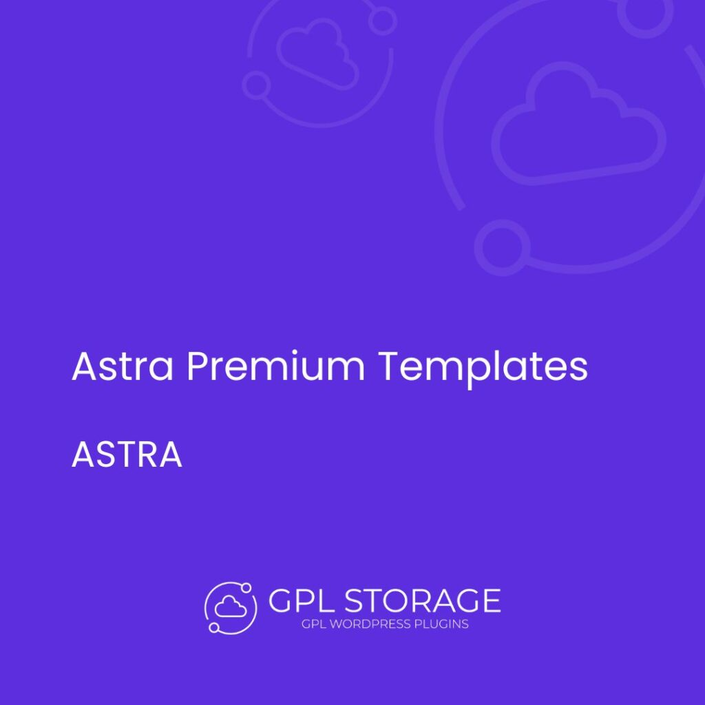 Astra Premium Templates-ASTRA GPL Download