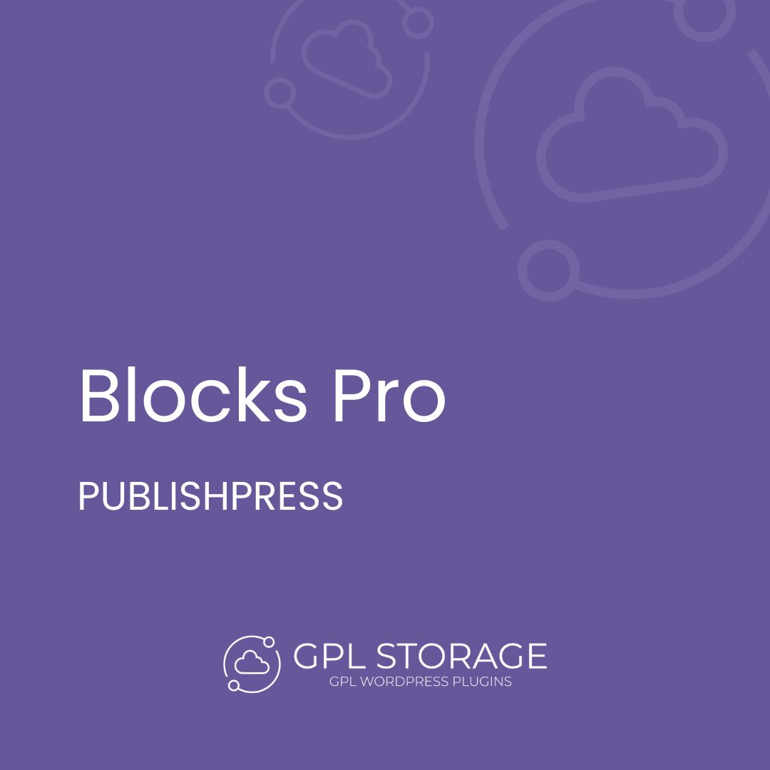 Blocks Pro-PUBLISHPRESS GPL Download