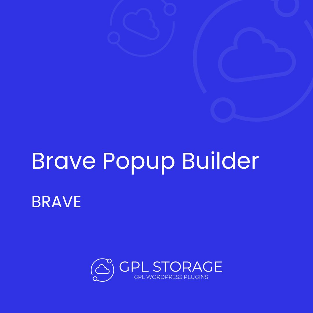 Brave Popup Builder-BRAVE GPL Download