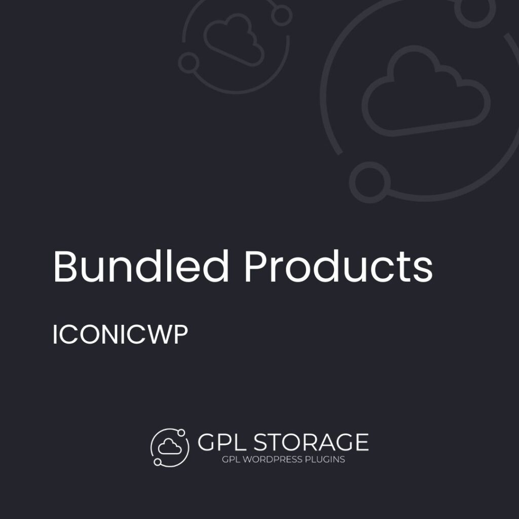 Bundled Products-ICONICWP GPL Download