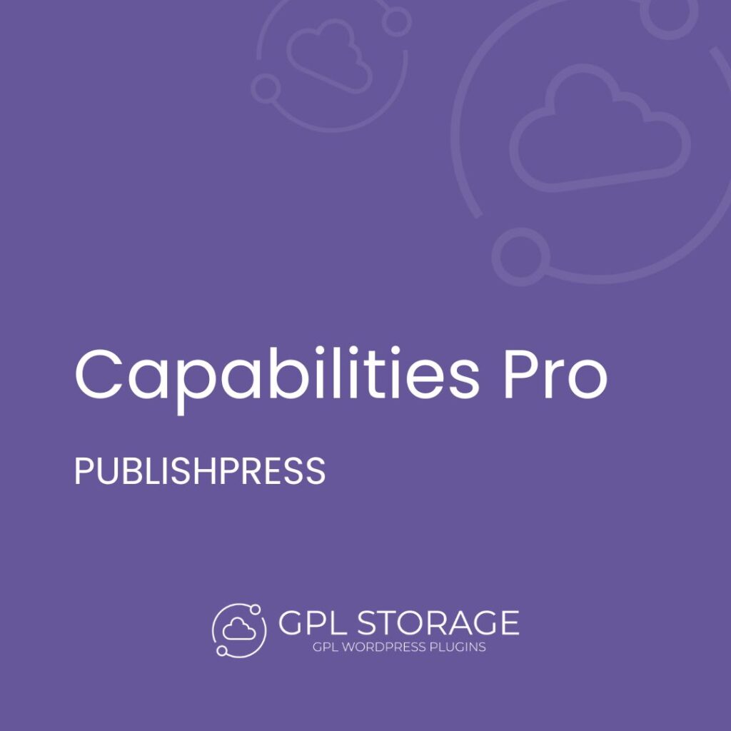 Capabilities Pro-PUBLISHPRESS GPL Download