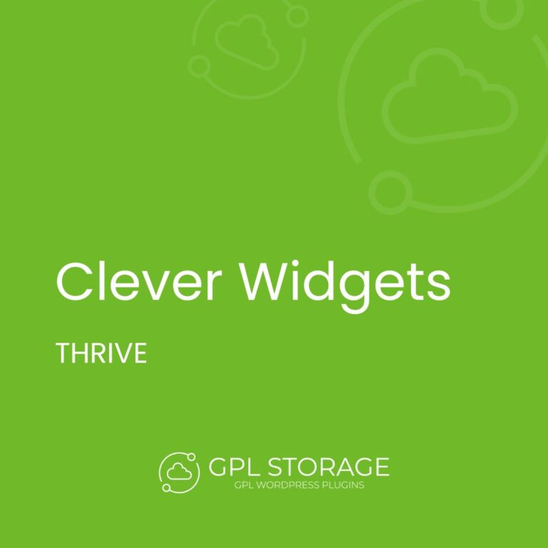 Thrive Clever Widgets