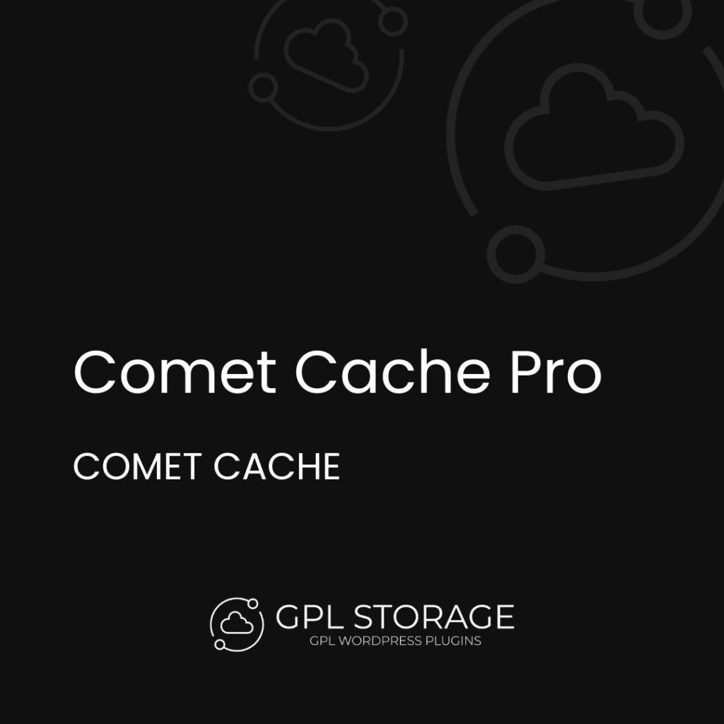 Comet Cache Pro-COMET CACHE GPL Download