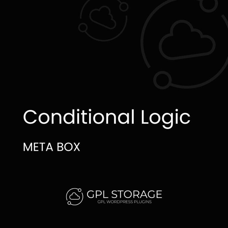 Meta Box Conditional Logic