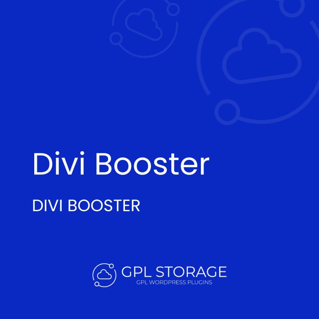 Divi Booster-DIVI BOOSTER GPL Download