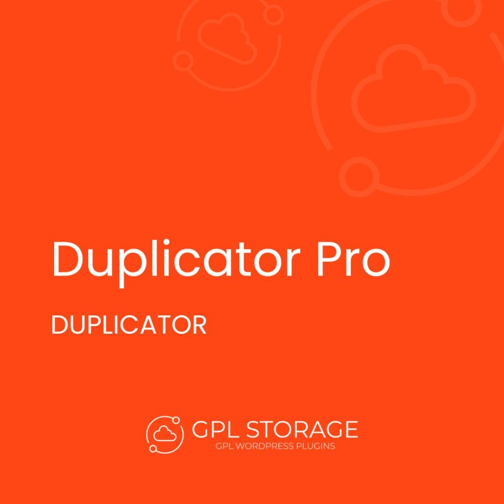 Duplicator Pro-DUPLICATOR GPL Download