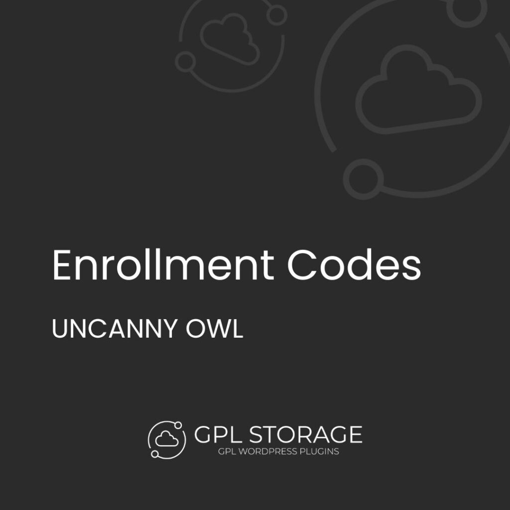 Enrollment Codes-UNCANNY OWL GPL Download