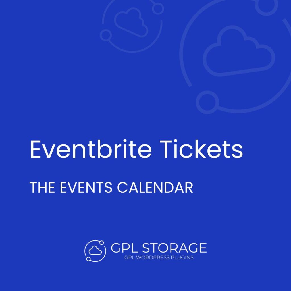 Eventbrite Tickets-THE EVENTS CALENDAR GPL Download