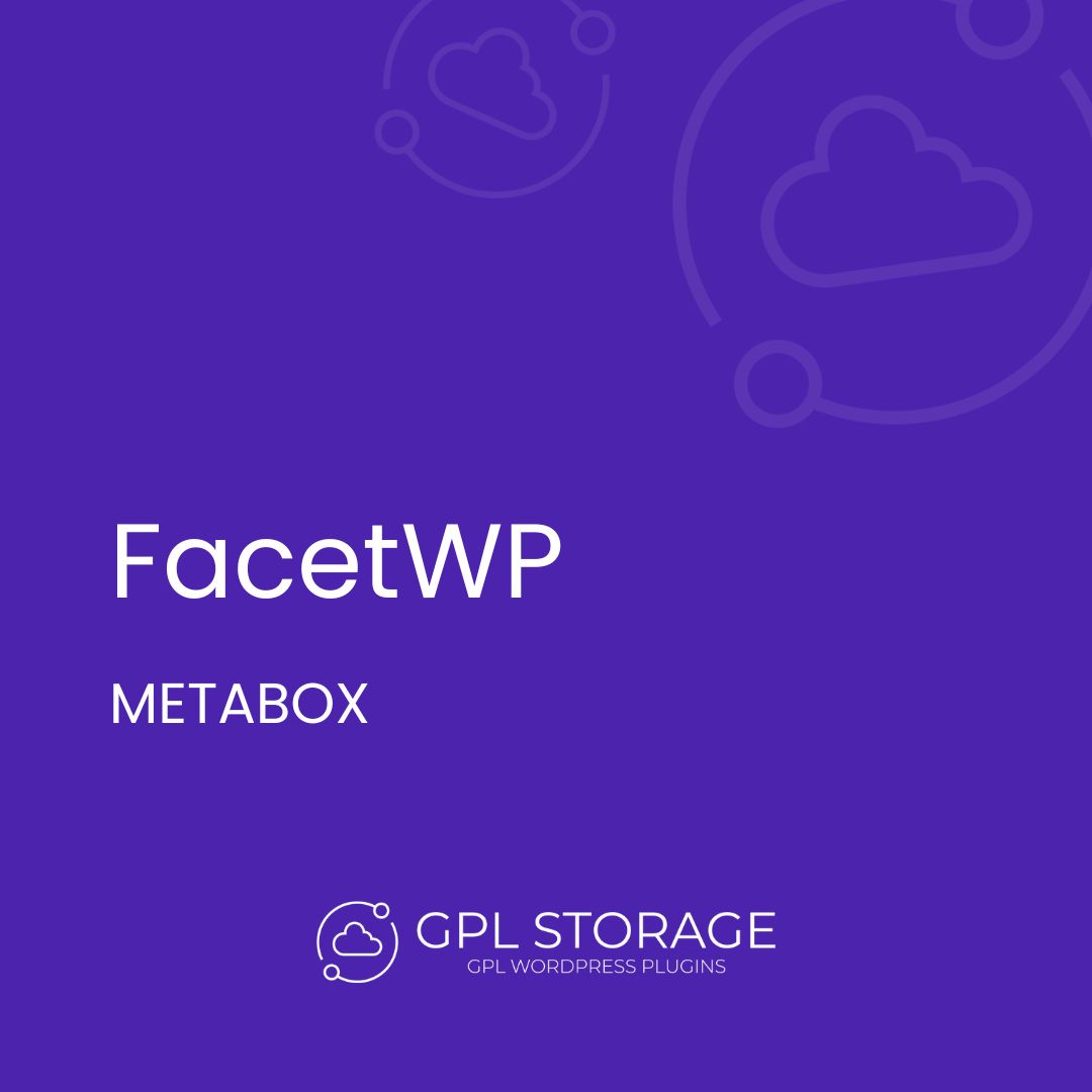 Facetwp-METABOX GPL Download