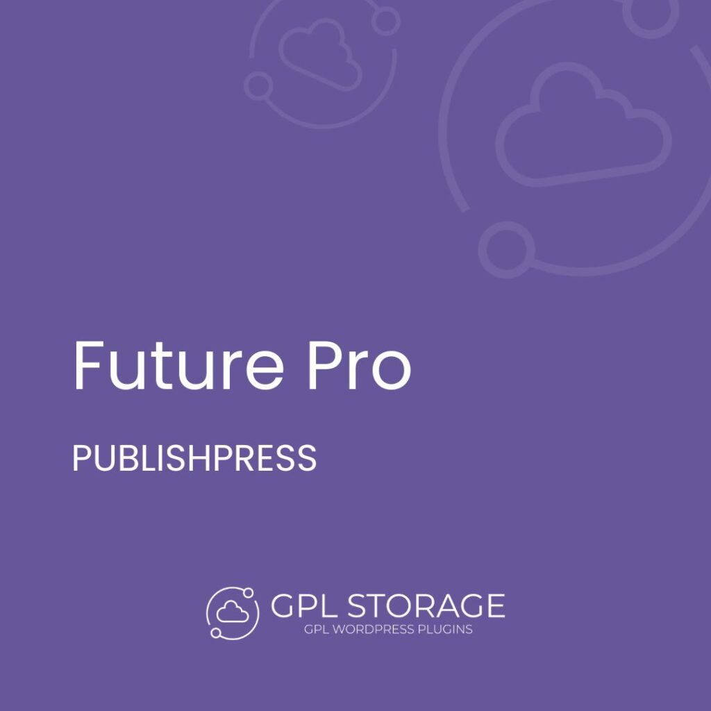 Future Pro-PUBLISHPRESS GPL Download