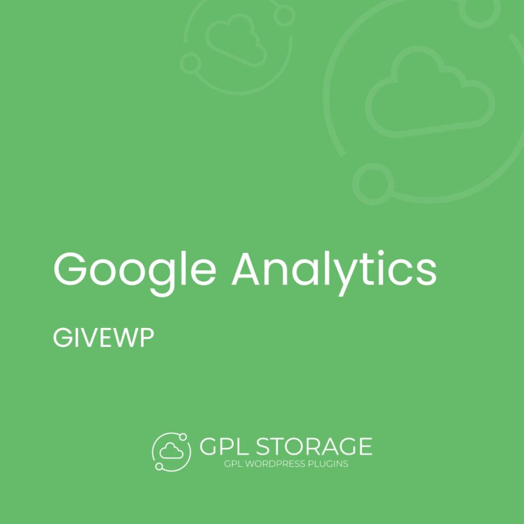 Google Analytics-GIVEWP GPL Download