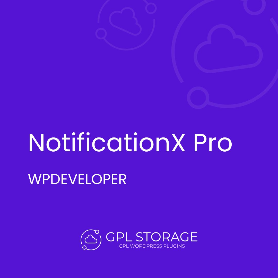 Notificationx Pro-WPDEVELOPER GPL Download