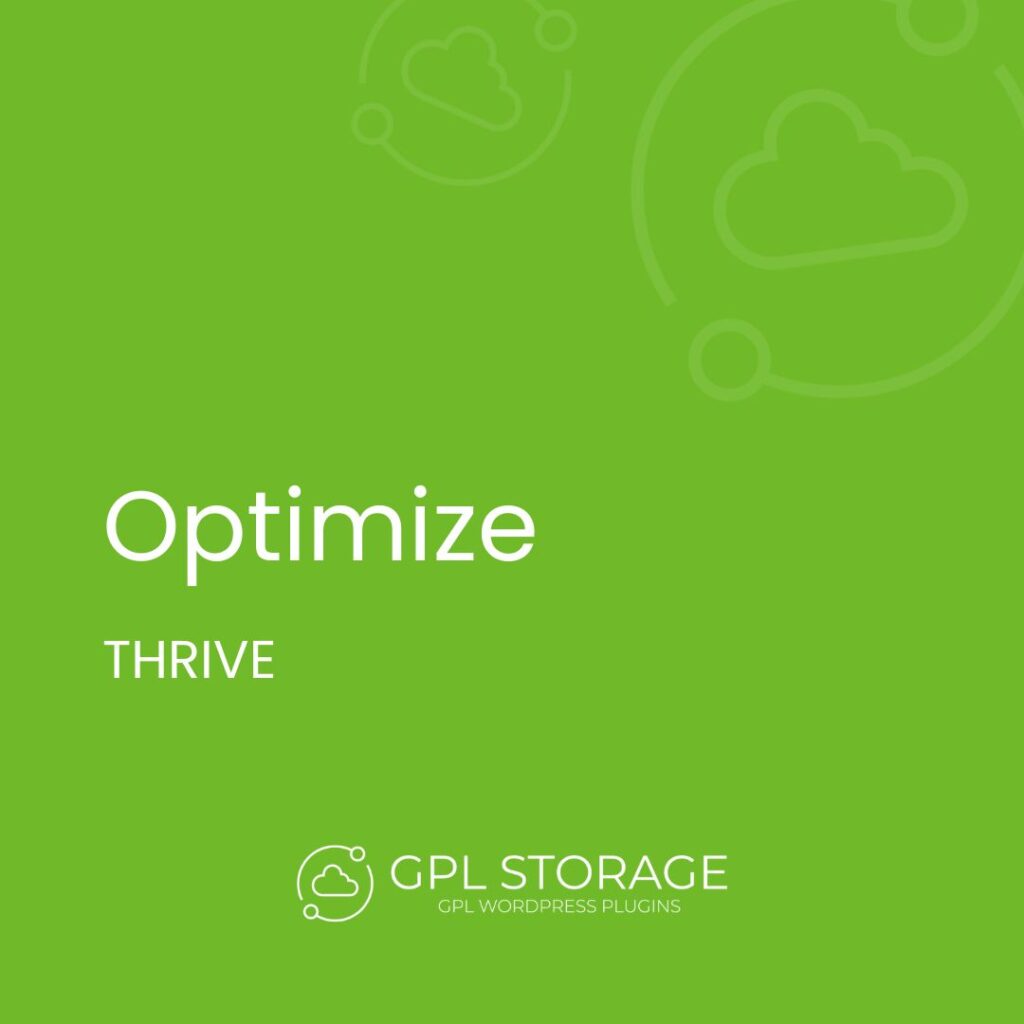 Optimize-THRIVE GPL Download