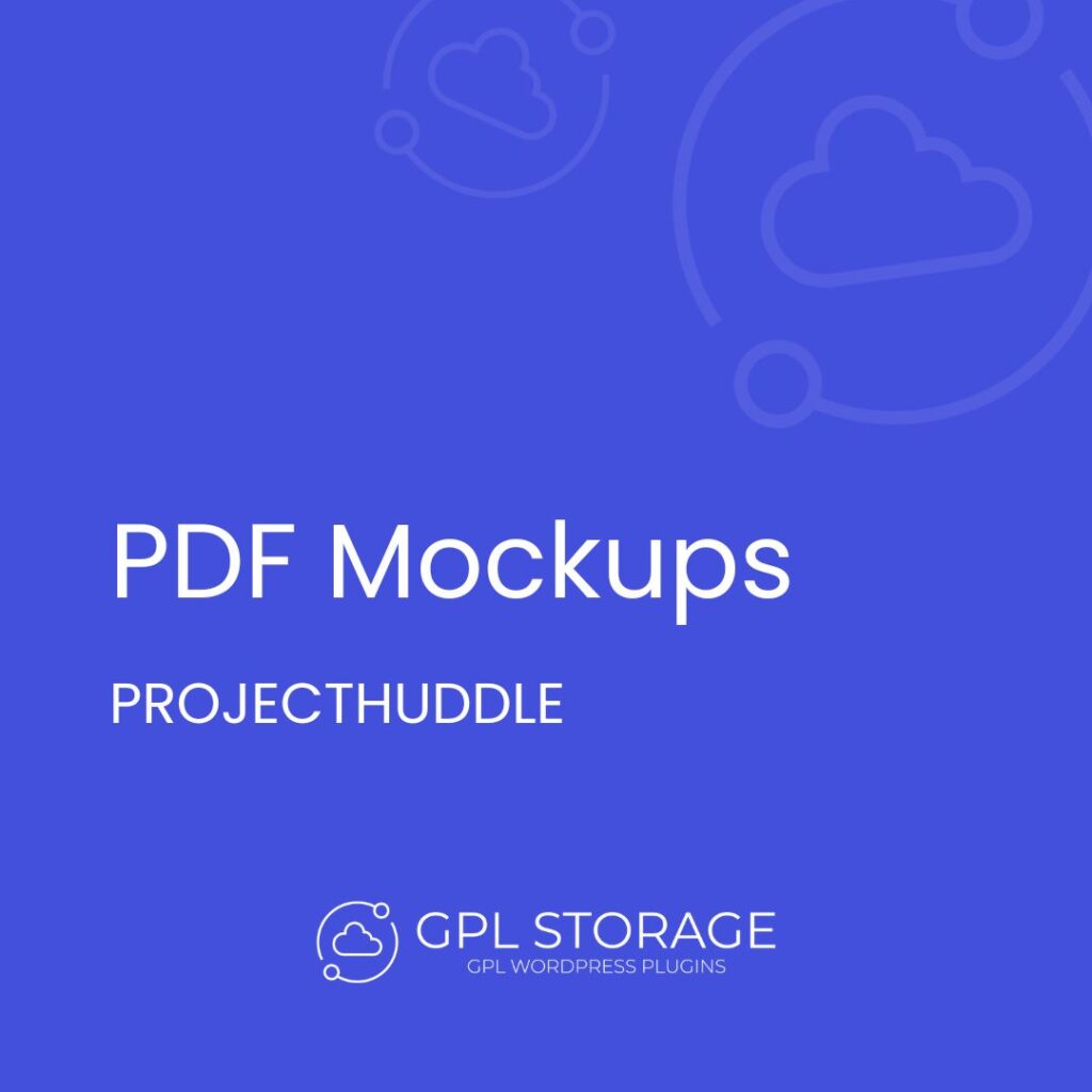 Pdf Mockups-PROJECTHUDDLE GPL Download