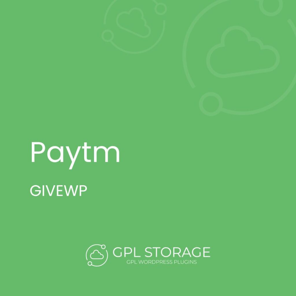 Paytm-GIVEWP GPL Download