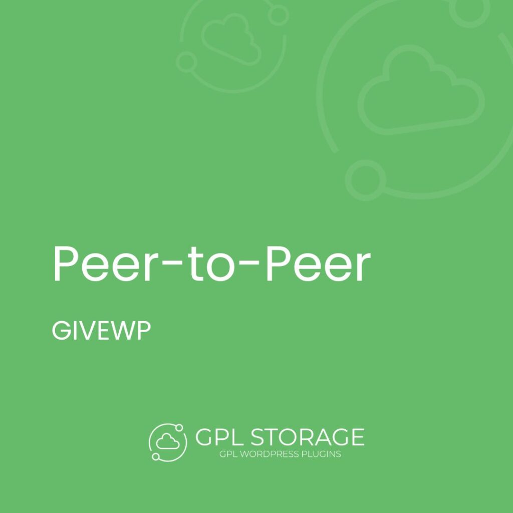 Peer To Peer-GIVEWP GPL Download