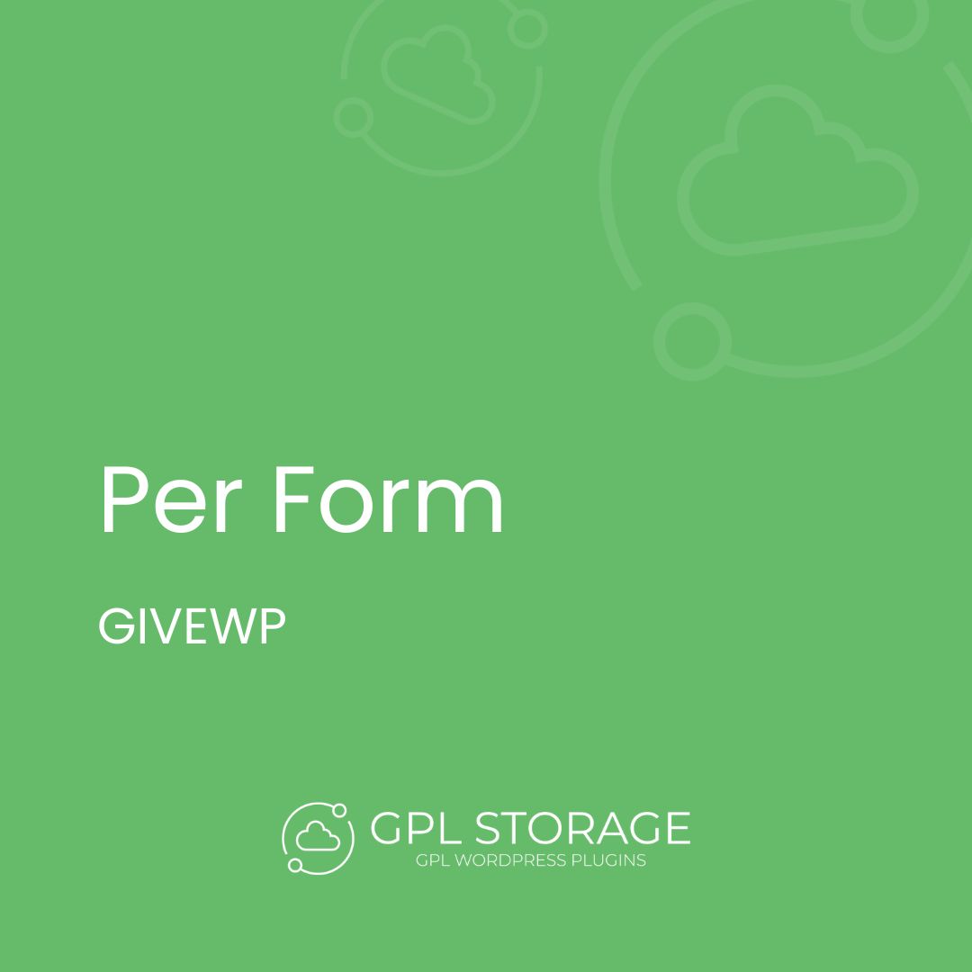 Per Form-GIVEWP GPL Download