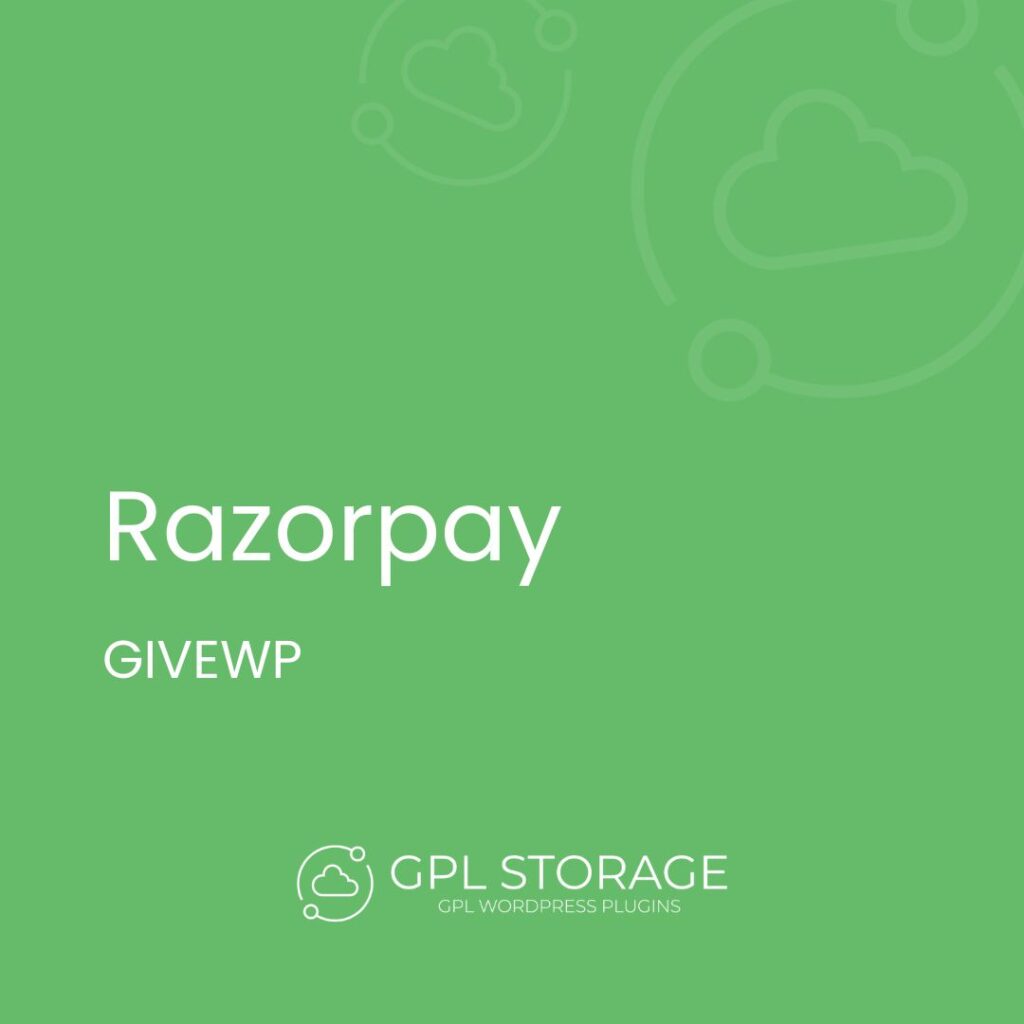 Razorpay-GIVEWP GPL Download