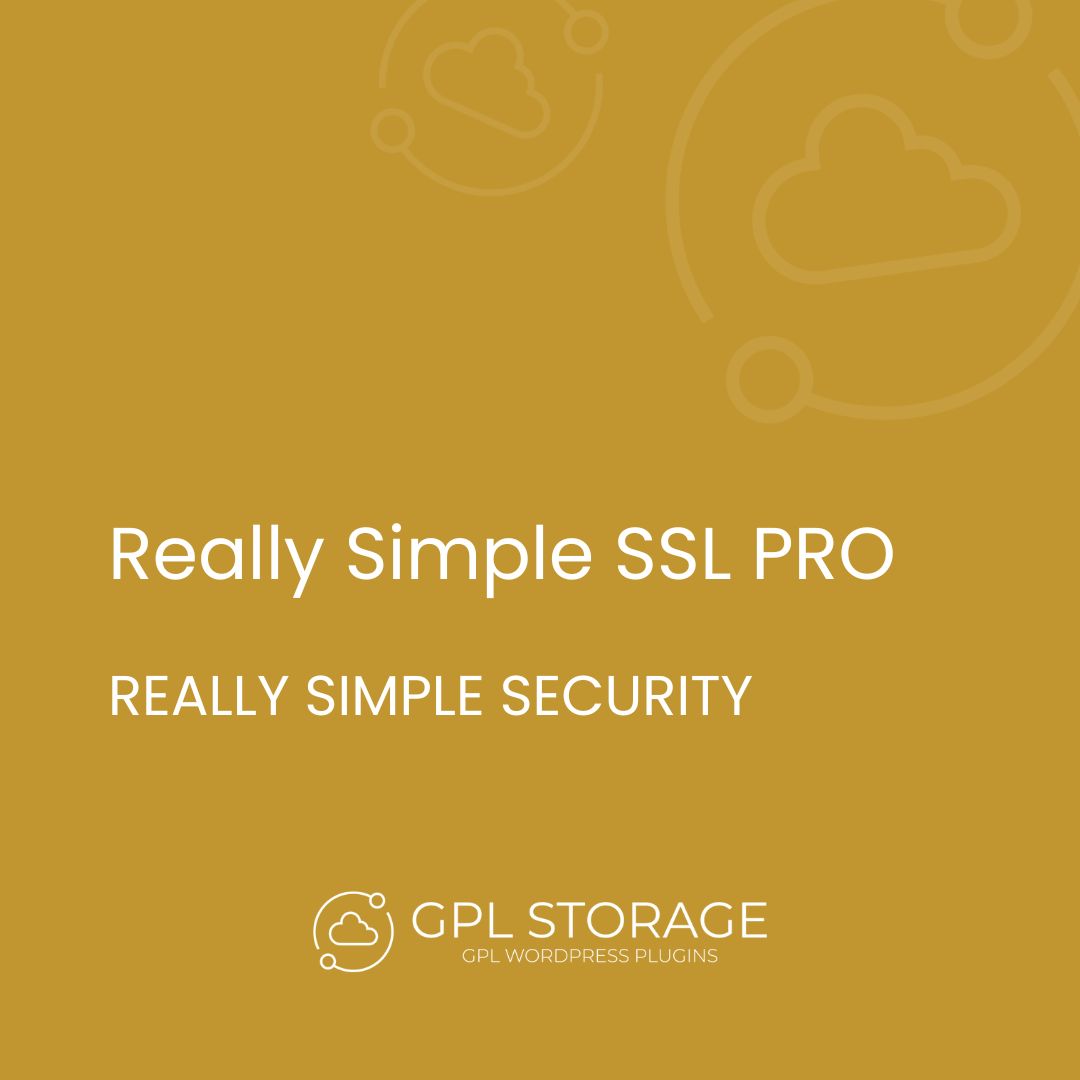 Really Simple Ssl Pro-REALLY SIMPLE SECURITY GPL Download