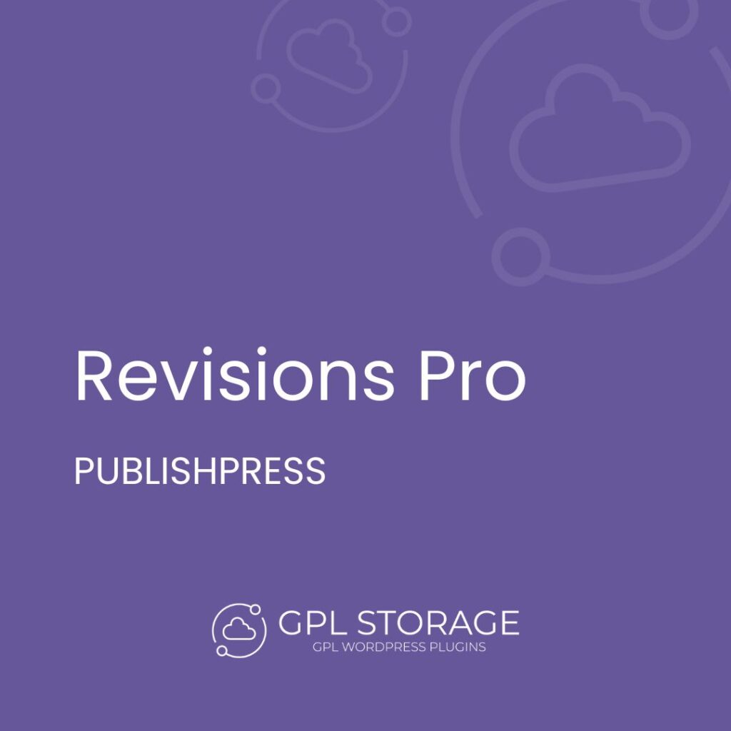 Revisions Pro-PUBLISHPRESS GPL Download