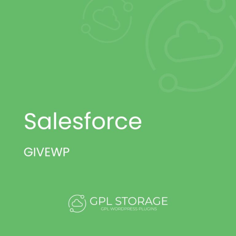 Give Salesforce