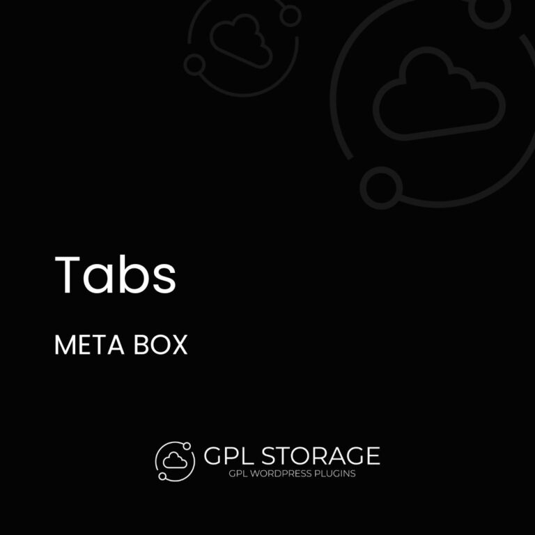 Meta Box Tabs