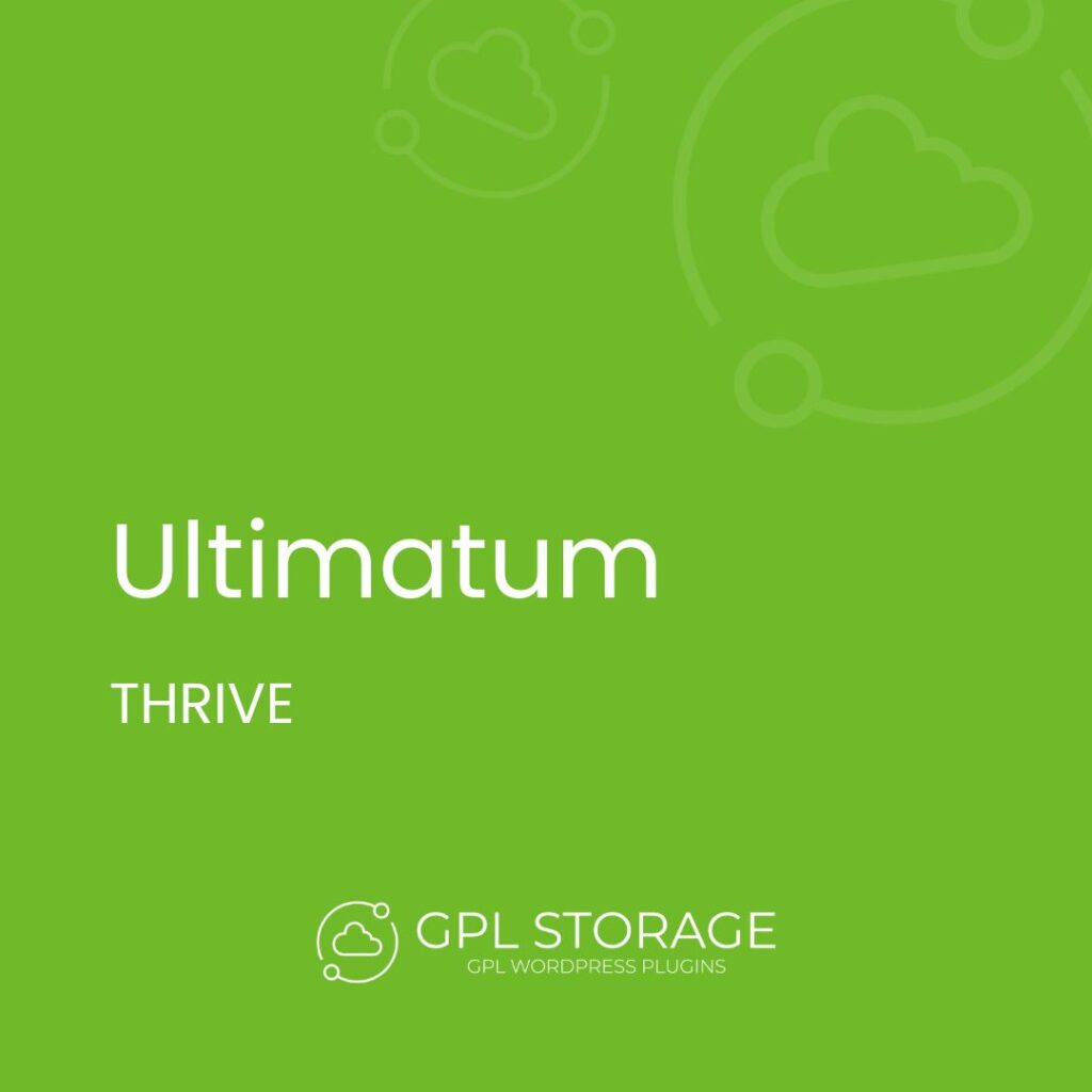 Ultimatum-THRIVE GPL Download